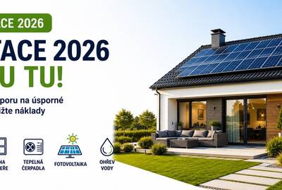 Dotace 2026 jsou venku: zjistěte, jestli máte nárok na podporu pro úspornější bydlení